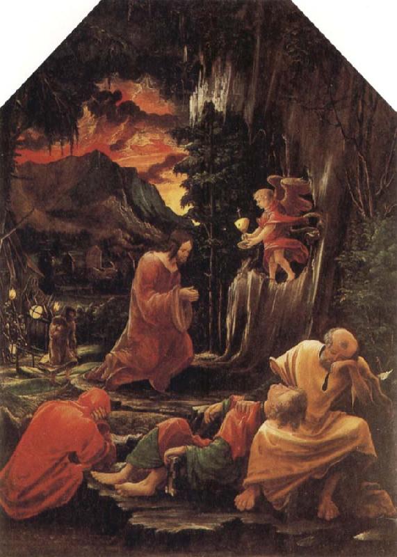 Albrecht Altdorfer The Agony in the Garden oil painting picture